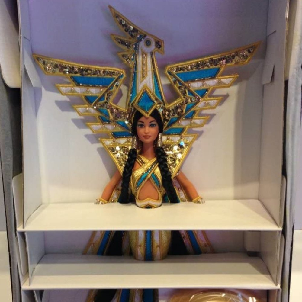 Fantasy Goddess of the Americas Barbie Doll - Picture 5 of 6